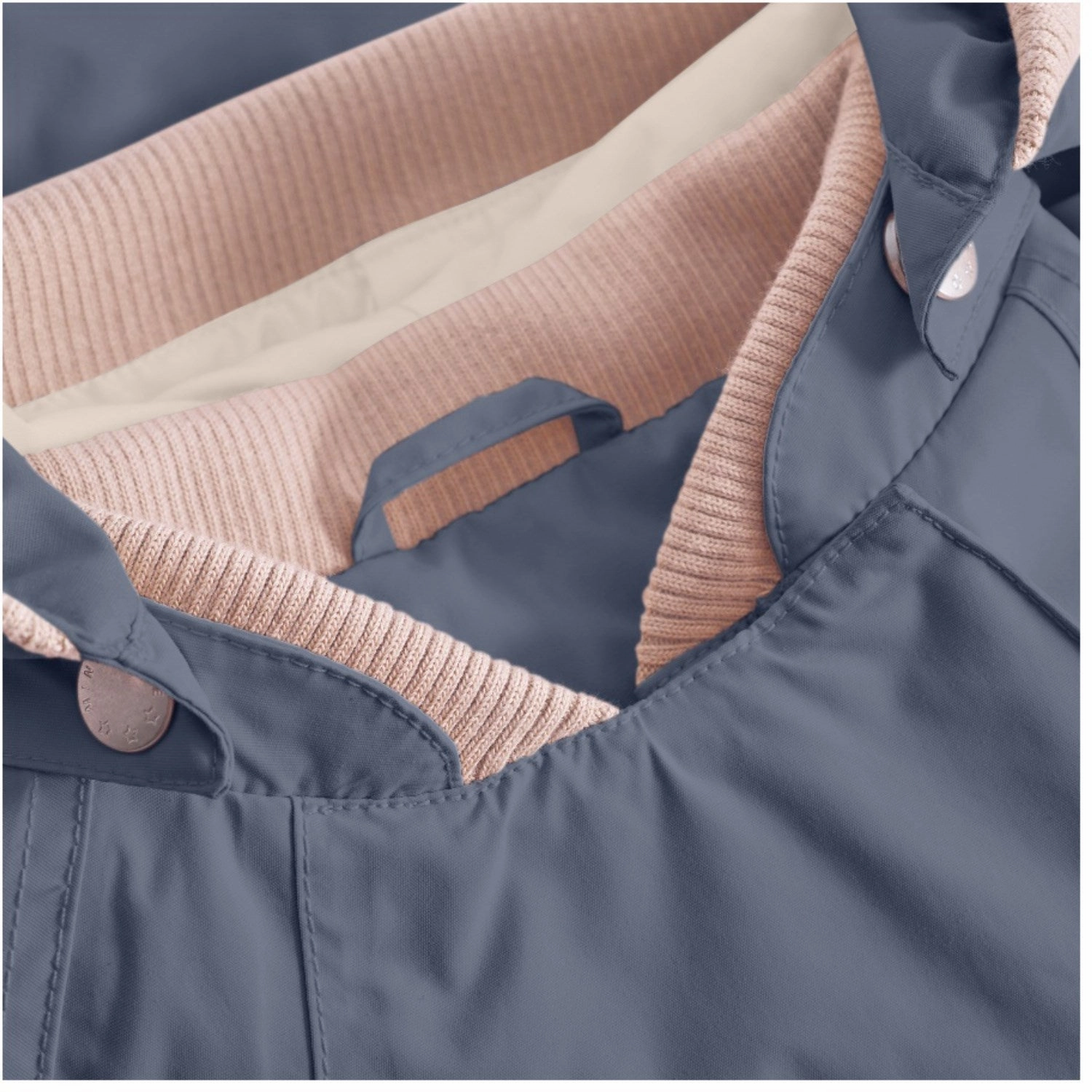 Mini A ture Ombre Blue Wai Spring Jacket. GRS Insulated Layer