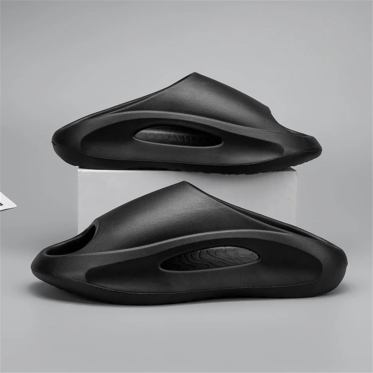FLIOZY Unisex Garden Casual Non-slip Beach Height Increasing Sandals Walking Elevator Shoes Slip On Sneakers
