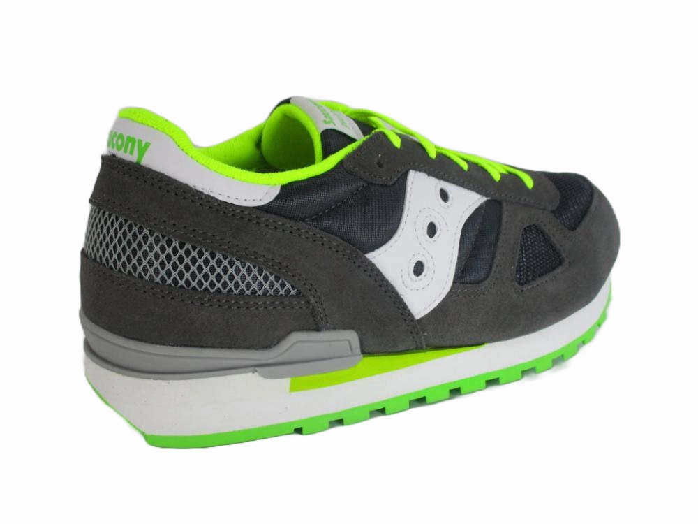 daily run shoes Saucony Originals scarpa sneakers da ragazzo Shadow SK260985 grigio bianco