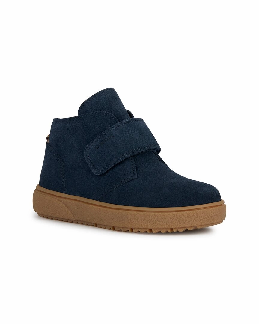 Smooth Finish Geox J Theleven Suede Boot