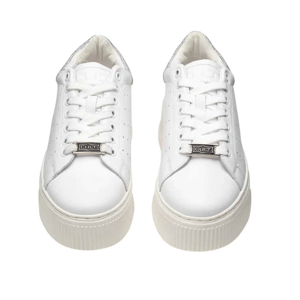 endurance - training Advanced Airflow Channels Cult scarpa sneakers da donna in pelle con applicazione glitter Perry 3162 CLW316220 bianco