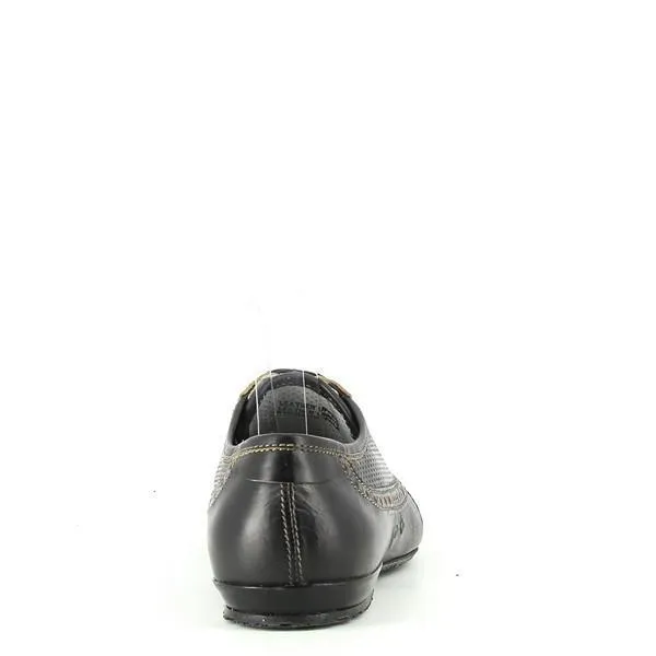 Forte 5922 Black Lace-Up Men's Shoes