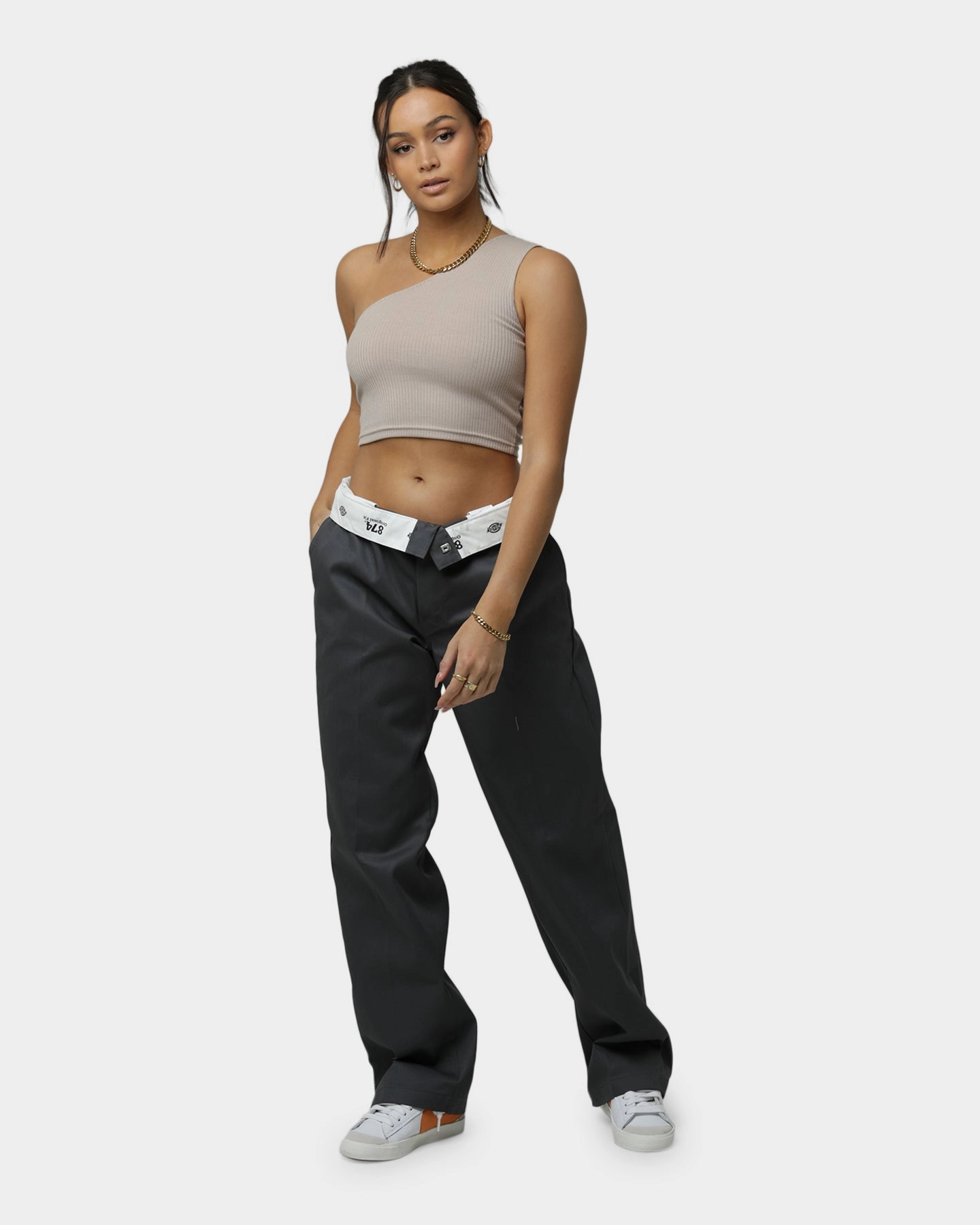 Anti Static Fabric Dickies Original 874 Work Pants Charcoal
