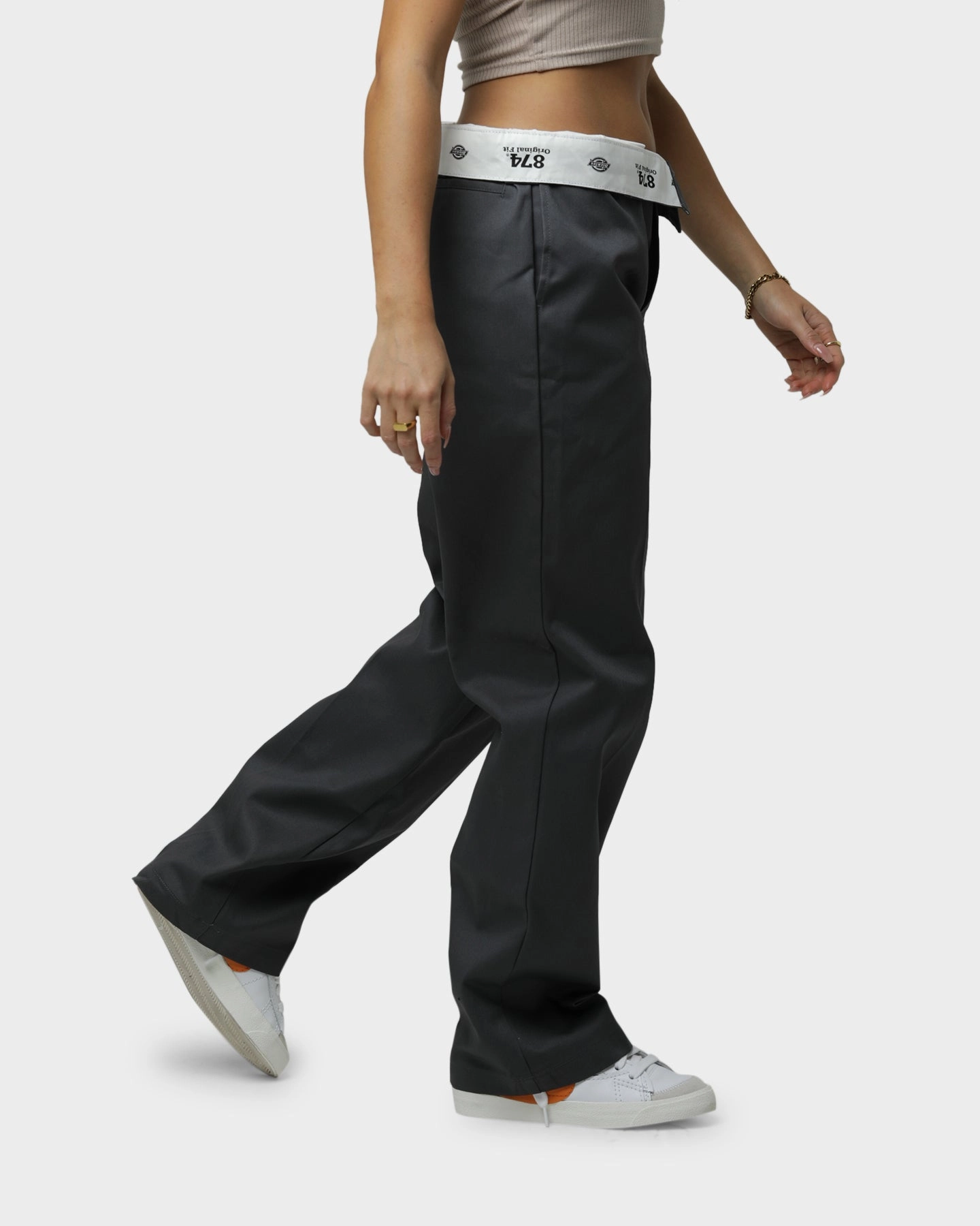 Dickies Original 874 Work Pants Charcoal HypoallergenicMaterial Flattering Look