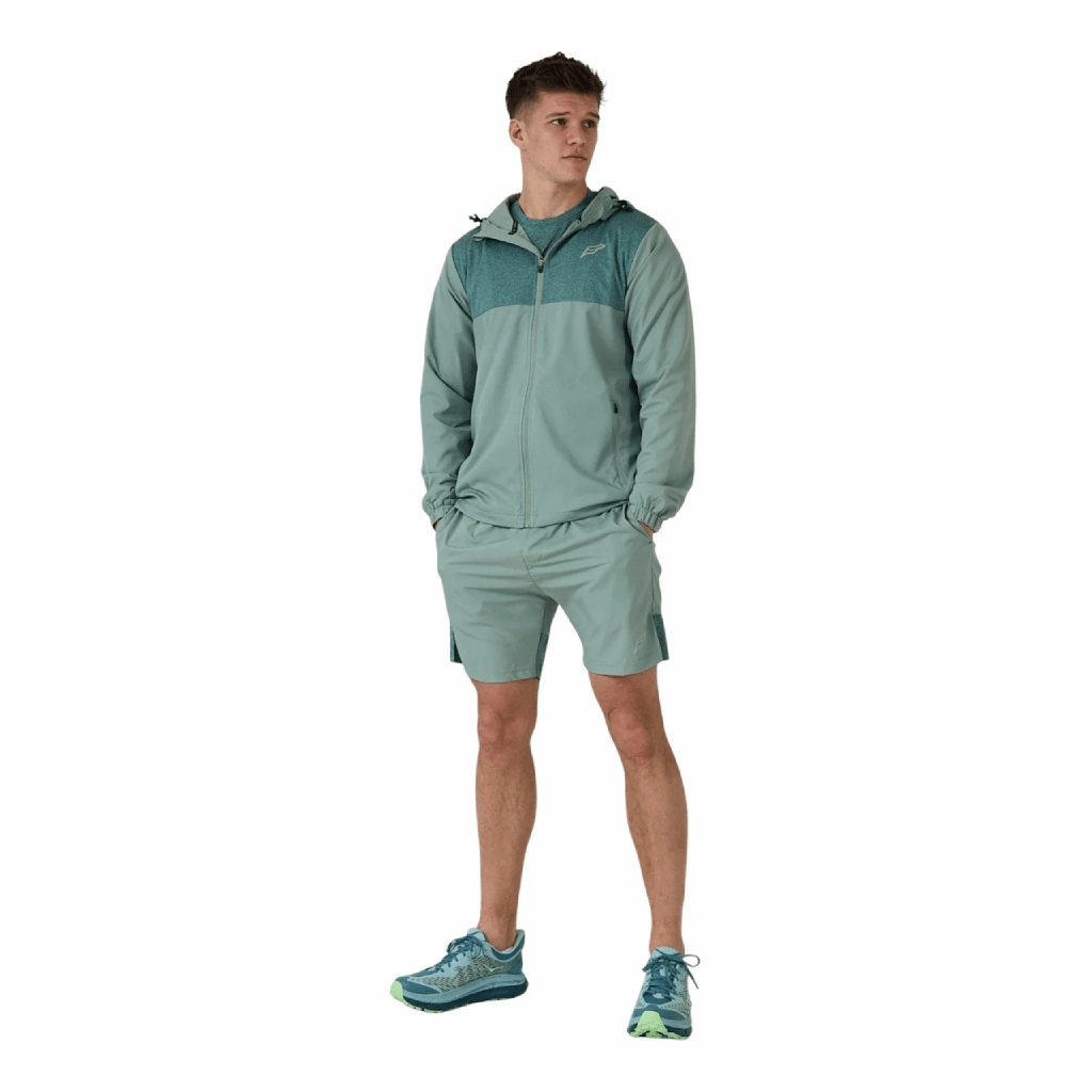 Frequency Venture Windbreaker Men Solid-color Red
