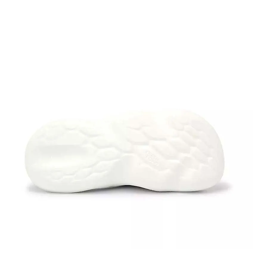 Fresh Foam MRSHN Slide 'Paper White' Light Fabric Adjustable Strap Lock