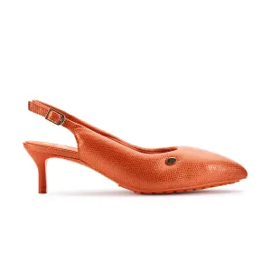   Martine rose Wmns CUR Sling 1 'Orange Interest Leather' Coastal Shade Base Comfort