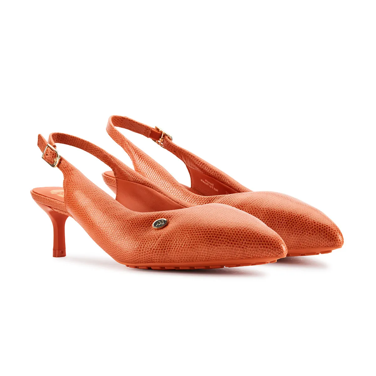   Martine rose Wmns CUR Sling 1 'Orange Interest Leather' Weekend Ready Travel Office