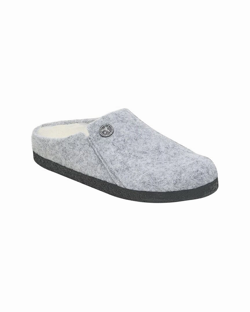 Sleek Form Birkenstock Zermatt Shearling & Wool Felt Slipper
