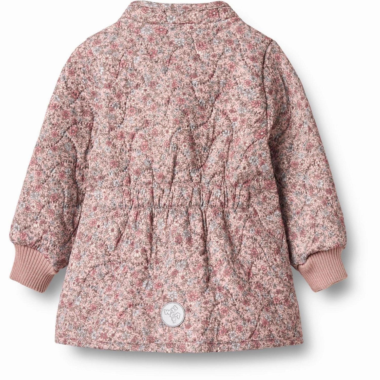 Wheat Soft Lavender Flowers Thermo Jacket Thilde Crisp Detail Puffer Design
