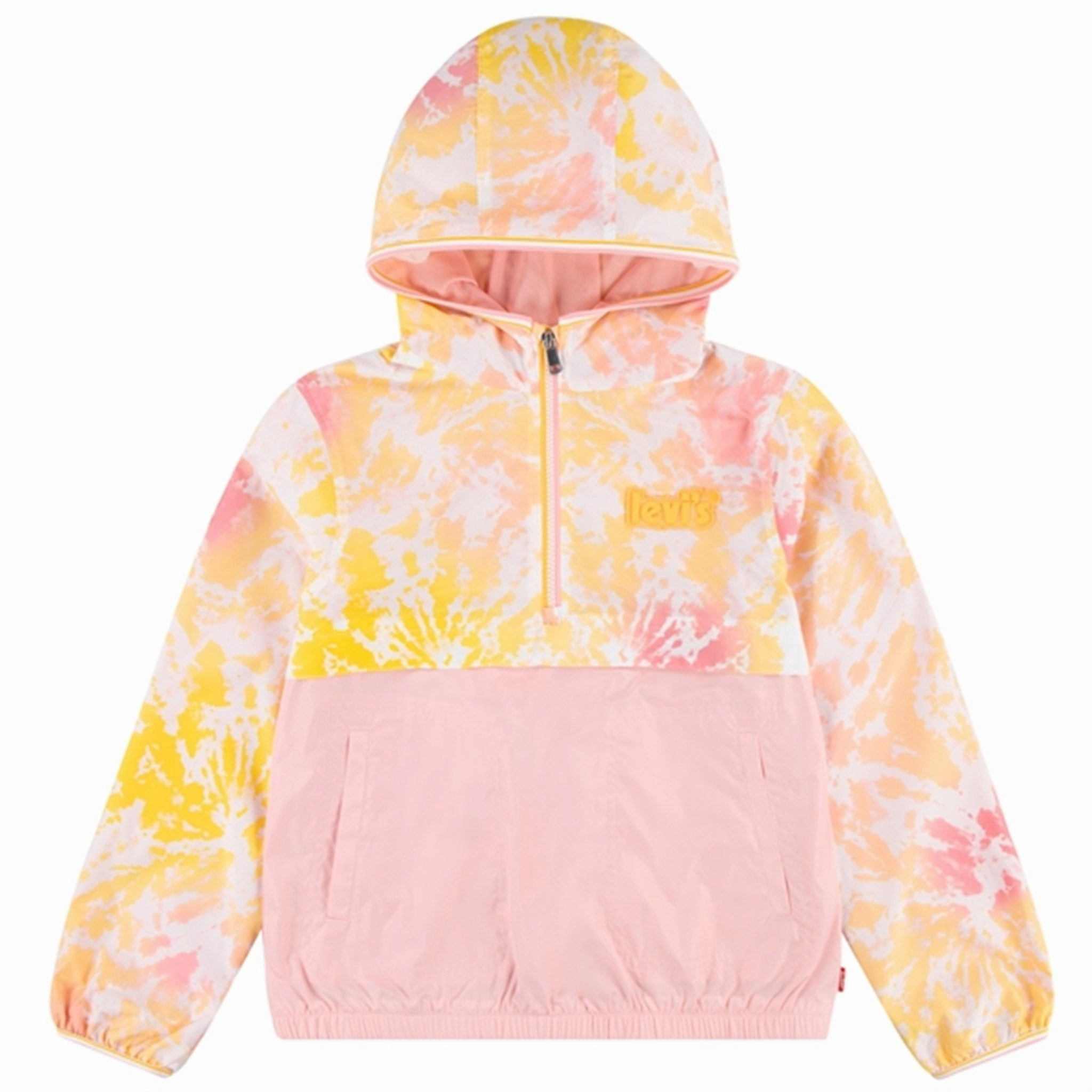 Levi's Colorblocked Anorak Pink Neutral Tones Look NonIrritatingSeams