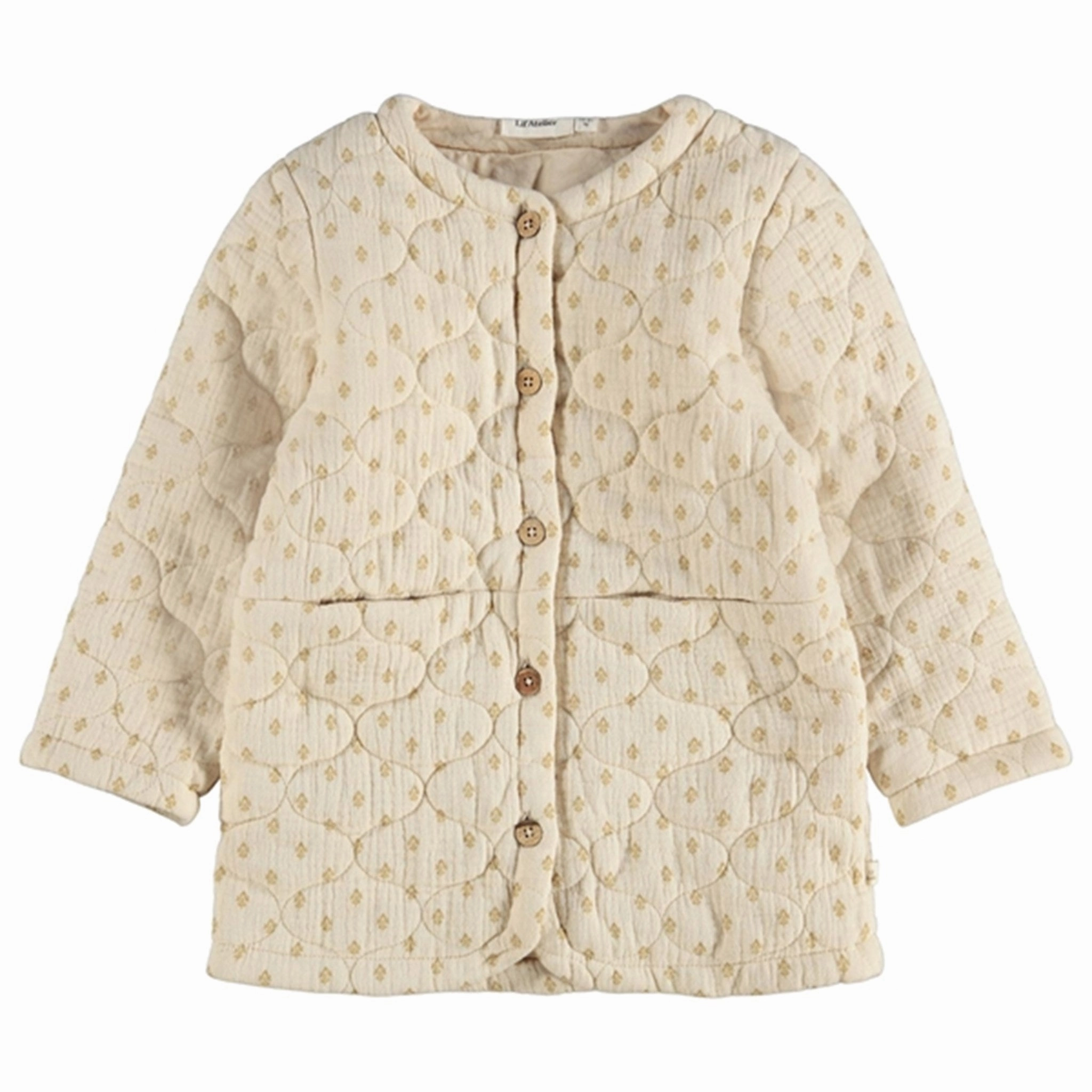 Lil'Atelier Fog Damir AOP Jacket ModularLayering Anti Slip Cuffs