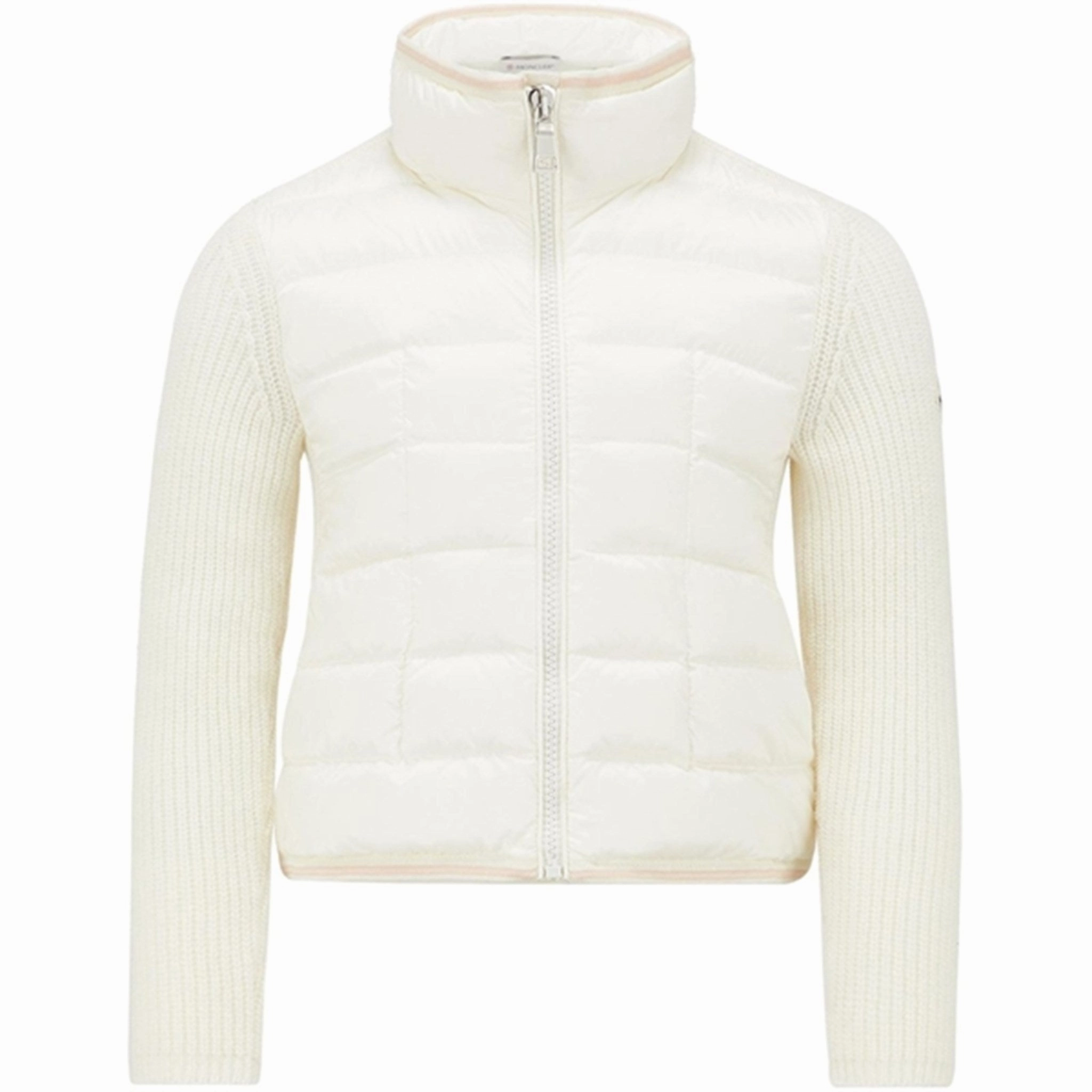 Moncler Cardigan White Utility Inspired Look Chill Weather