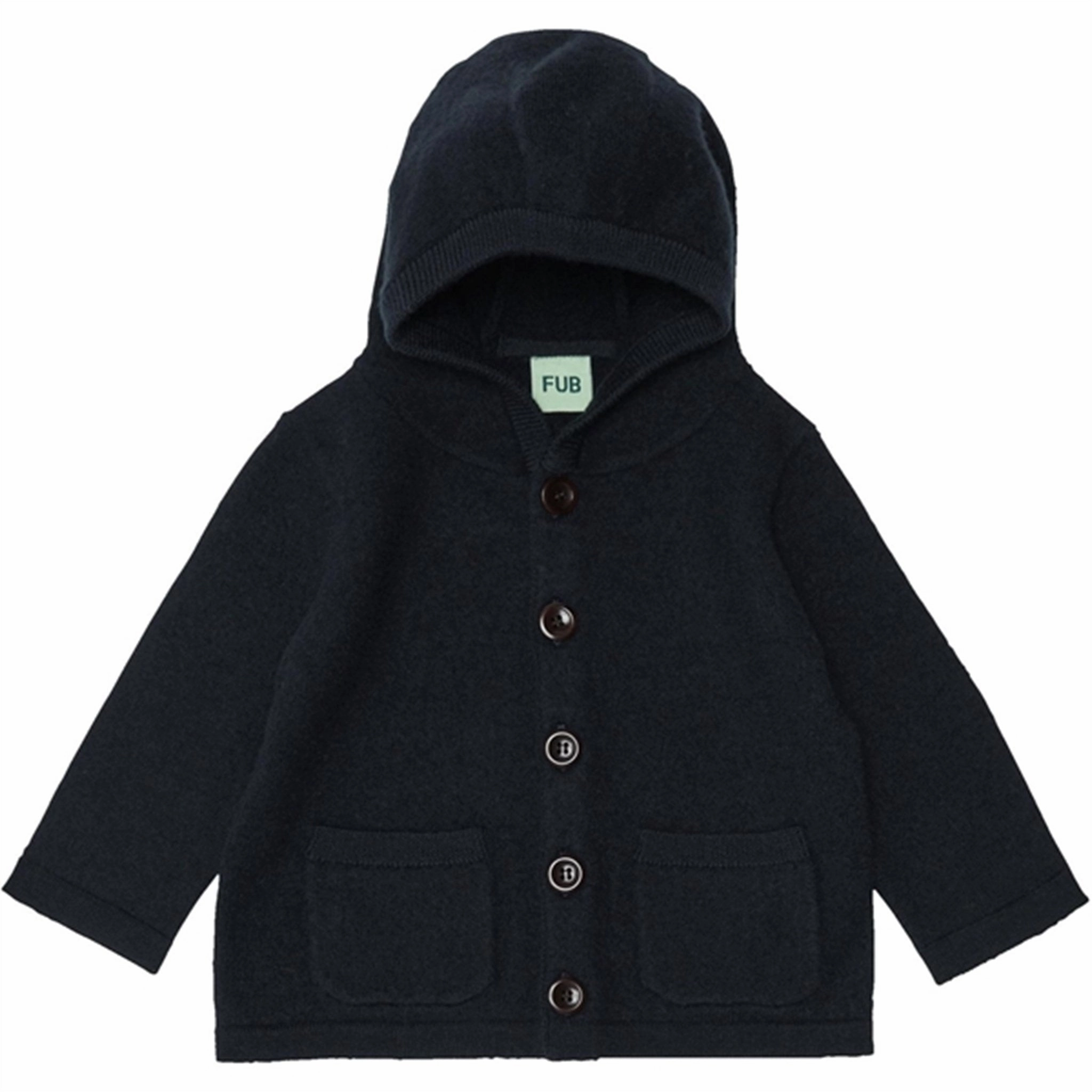 FUB Baby Felted Jacket Dark Navy InterchangeableLining All Season Performance Weave