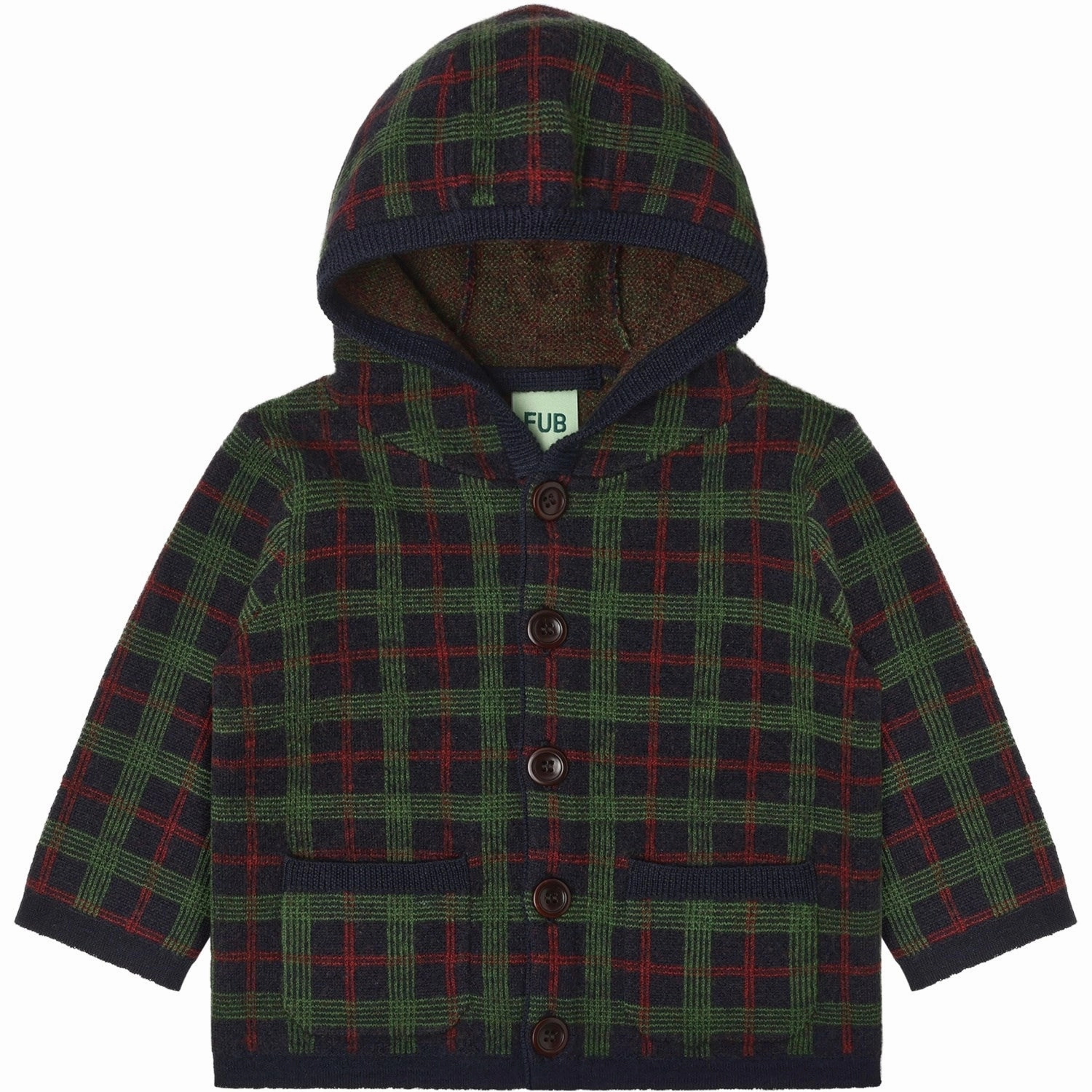 Evening Chill Piece FUB Dark Navy Baby Felted Jacket