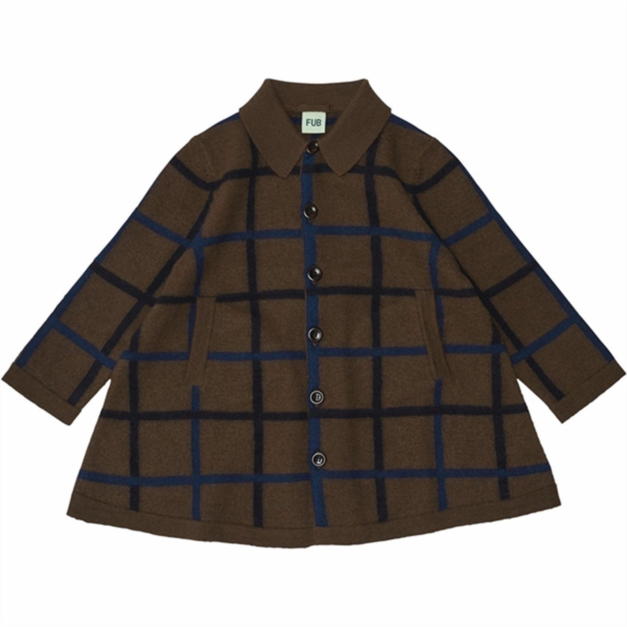 Thermal Insulation Durable Color Retention FUB Felted Coat Amber