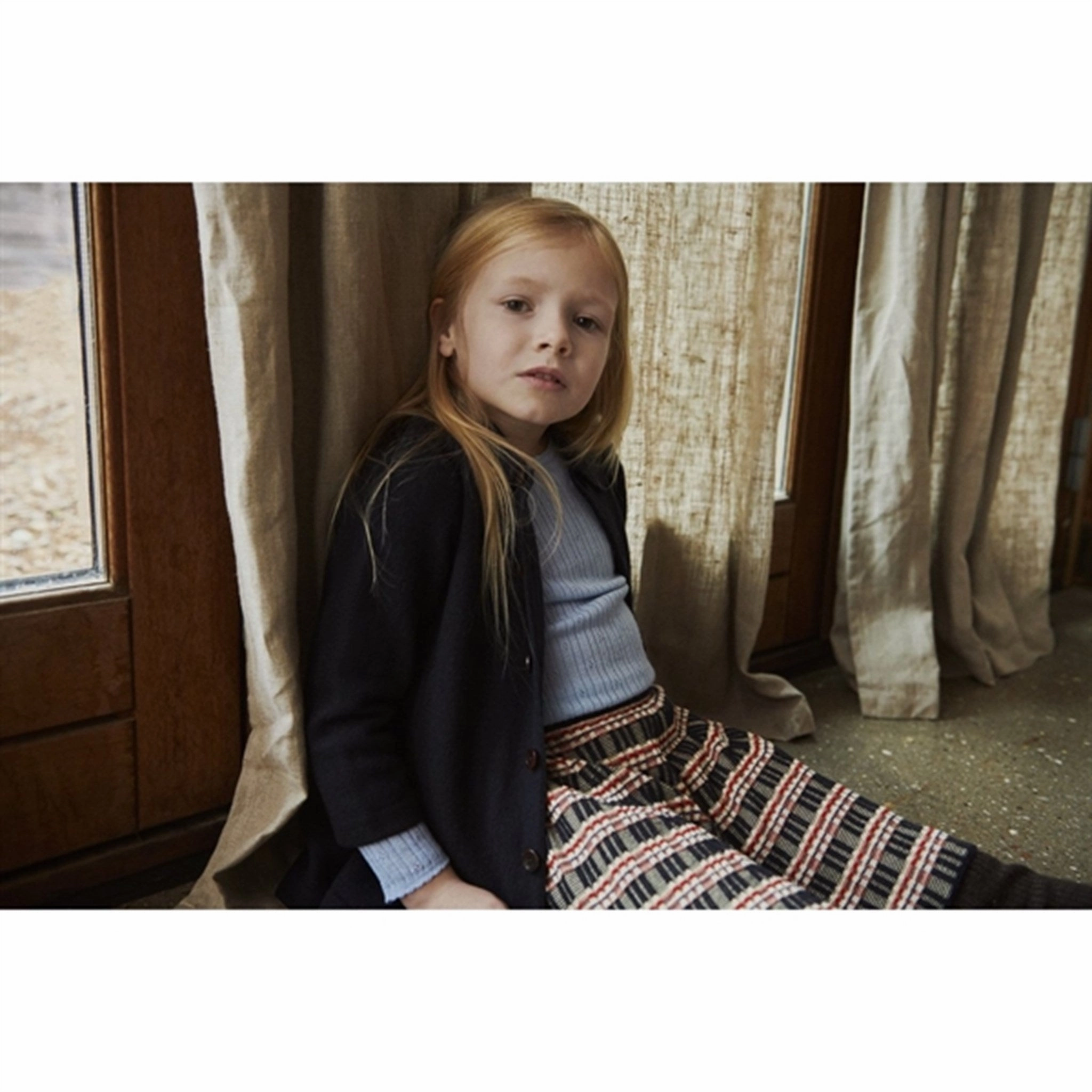 CompactFoldable Dry Weather Look FUB Felted Coat Dark Navy