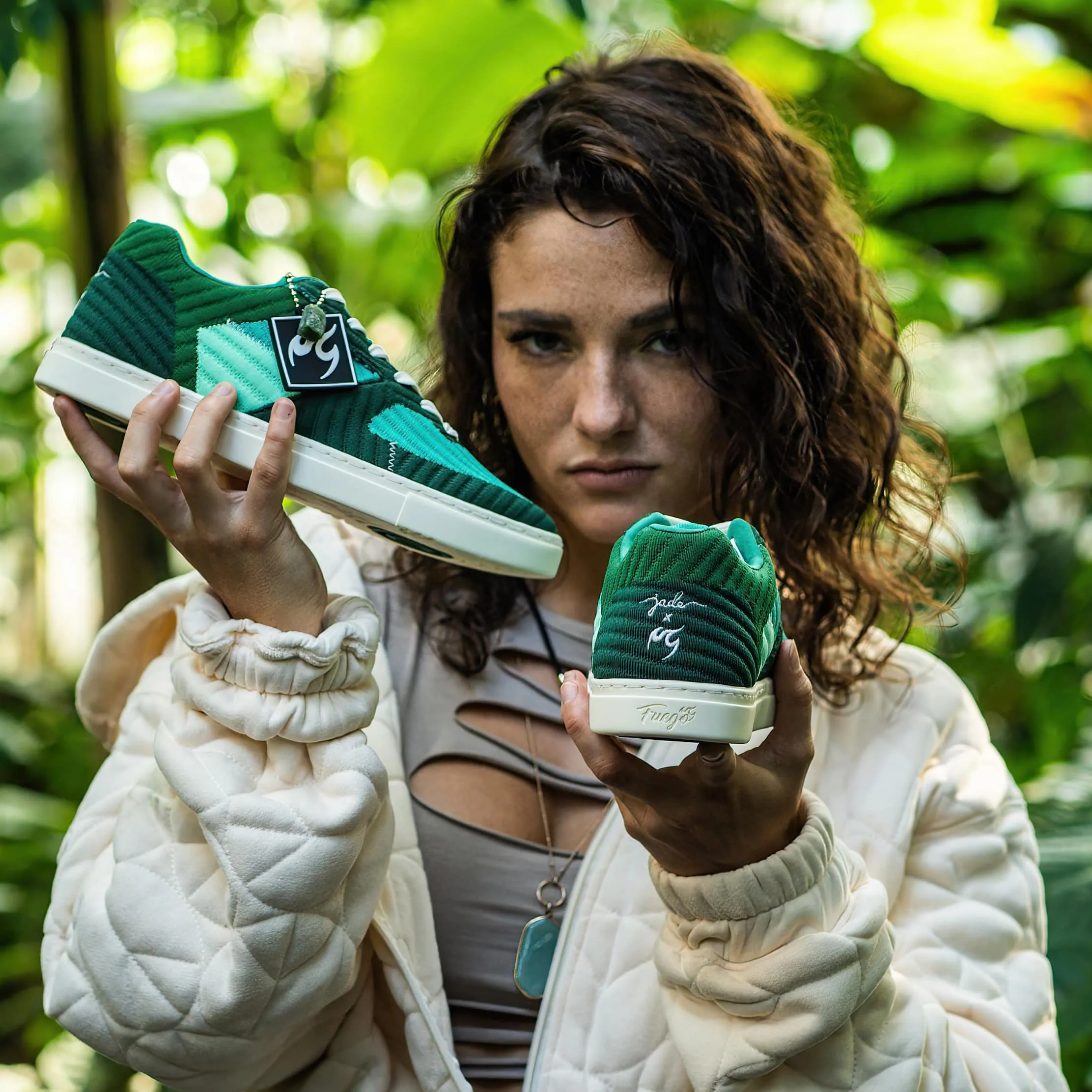 Fuego Dance Shoes Jade | Low-top (Collective)