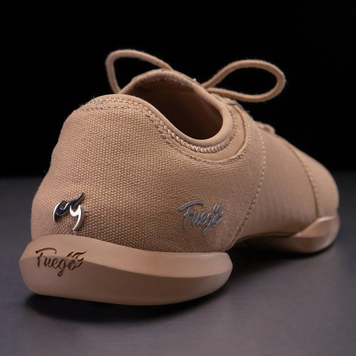 Fuego Dance Shoes - Split-sole | Latte (In-Store)