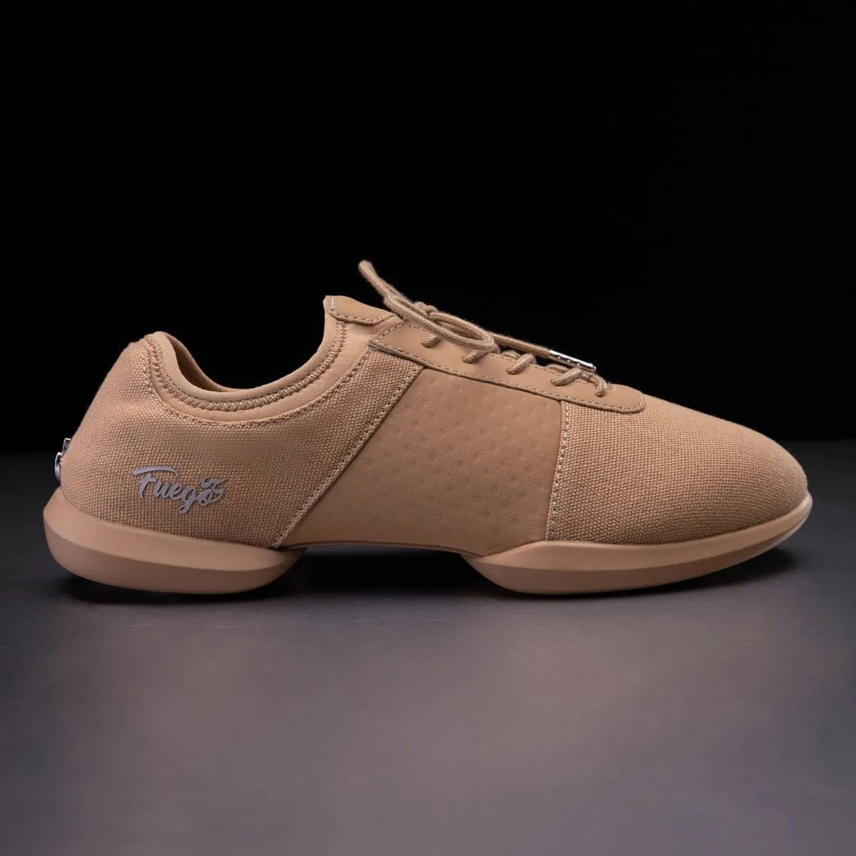 Fuego Dance Shoes - Split-sole | Latte (In-Store)