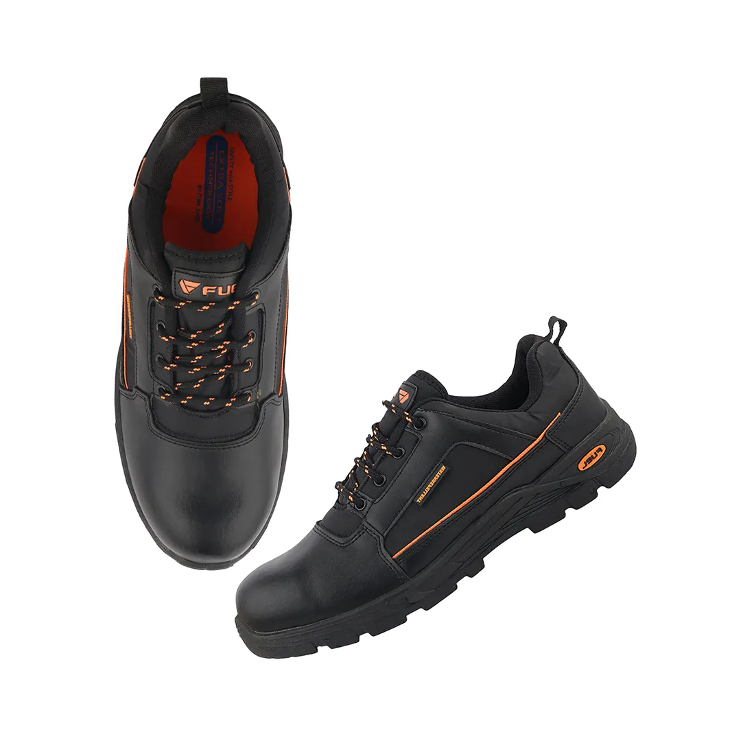 Fuel Armour 3 SD Safety Shoes For Men's  (Black)