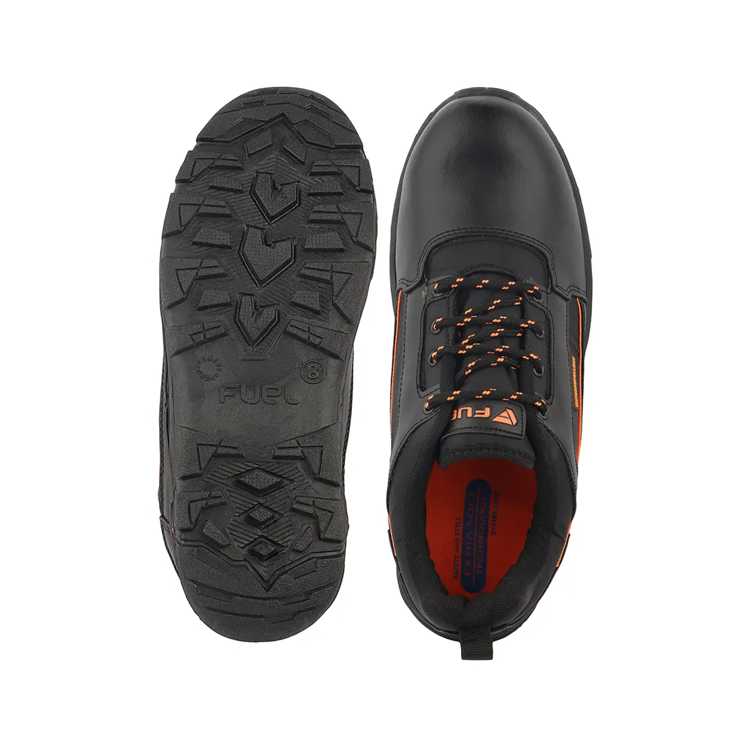 Fuel Armour 3 SD Safety Shoes For Men's  (Black)