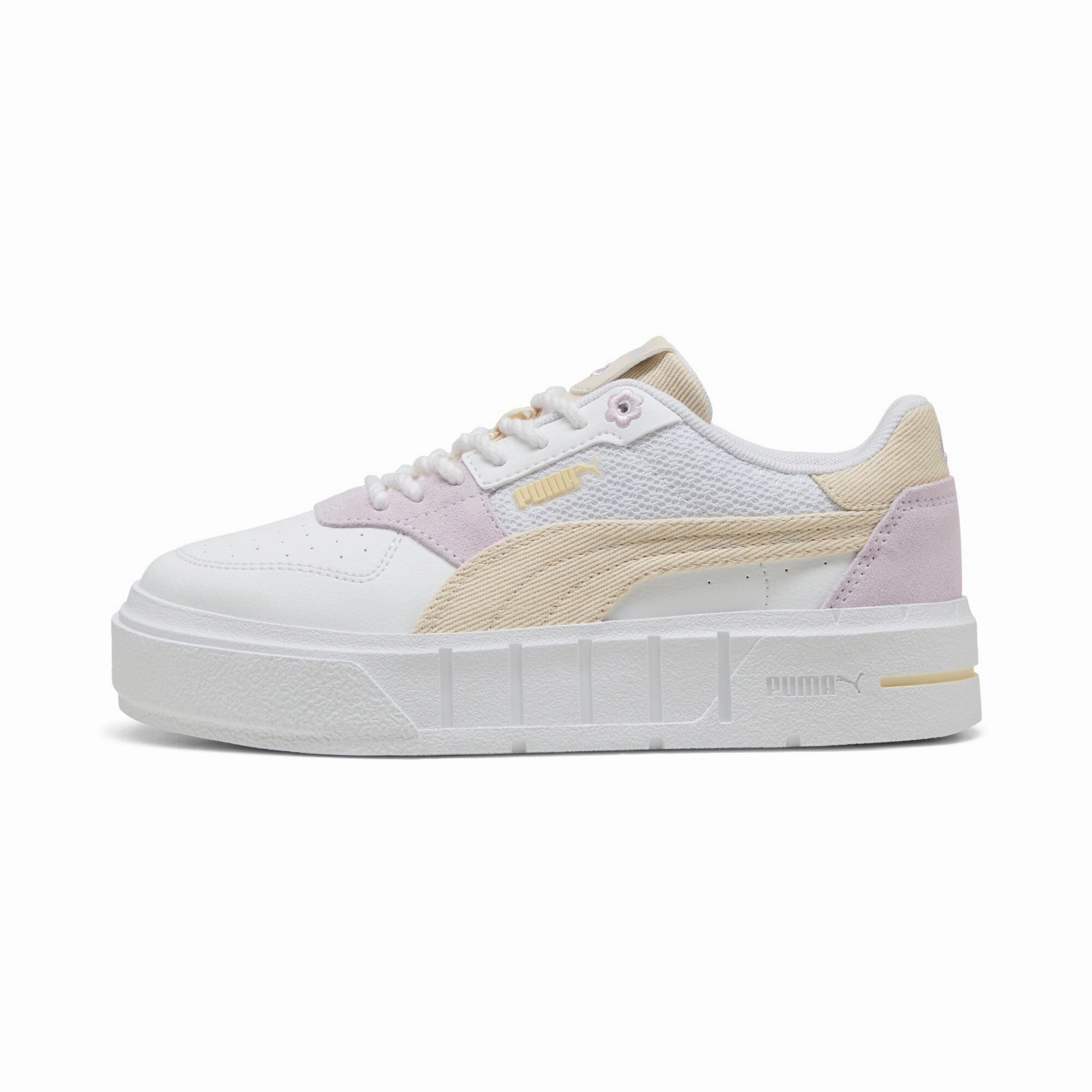 PUMA Big Kids' Girls' Cali Court Summer Feels Sneakers Youth Supportive