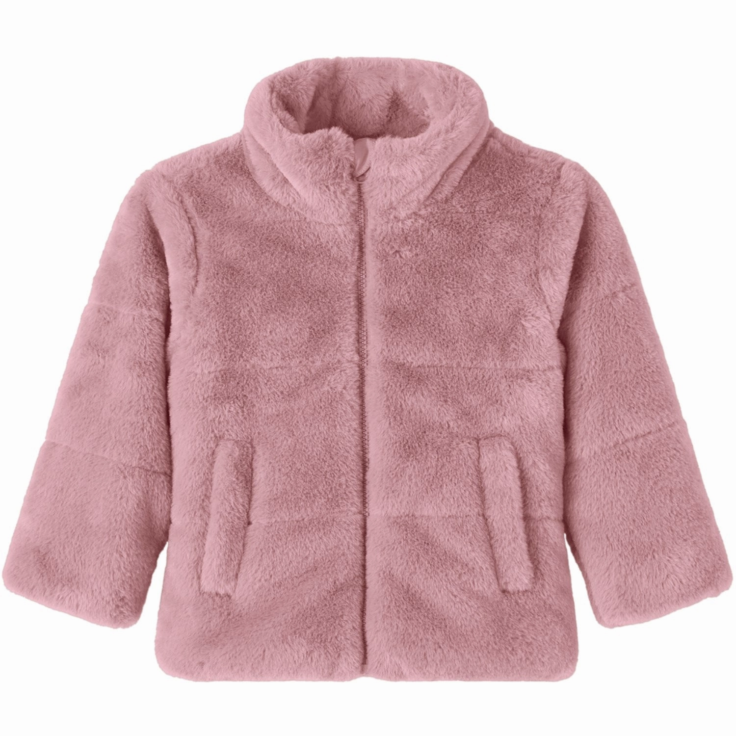 Lightweight Packability Name It Lilas Mila Faux Fur Jacket