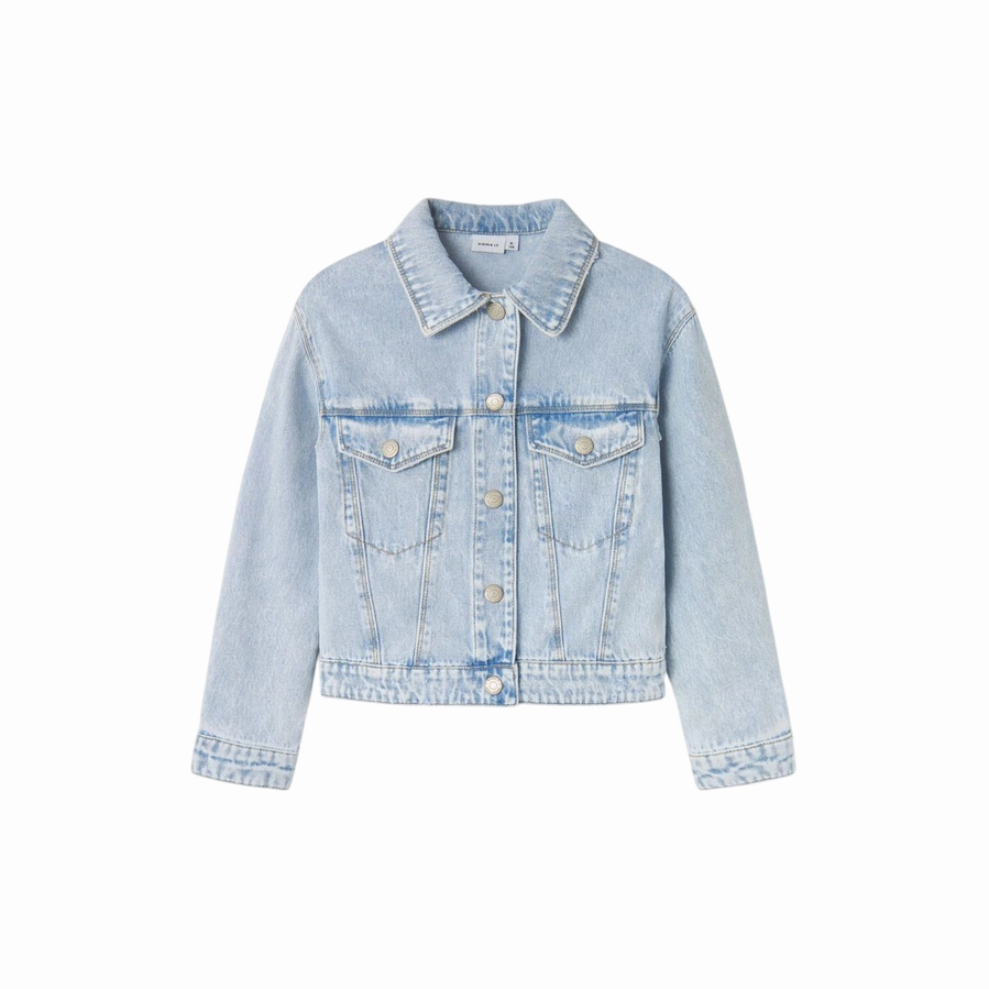 petite size shopping name it giubbino in jeans da bambino Mila 13237177 blu chiaro