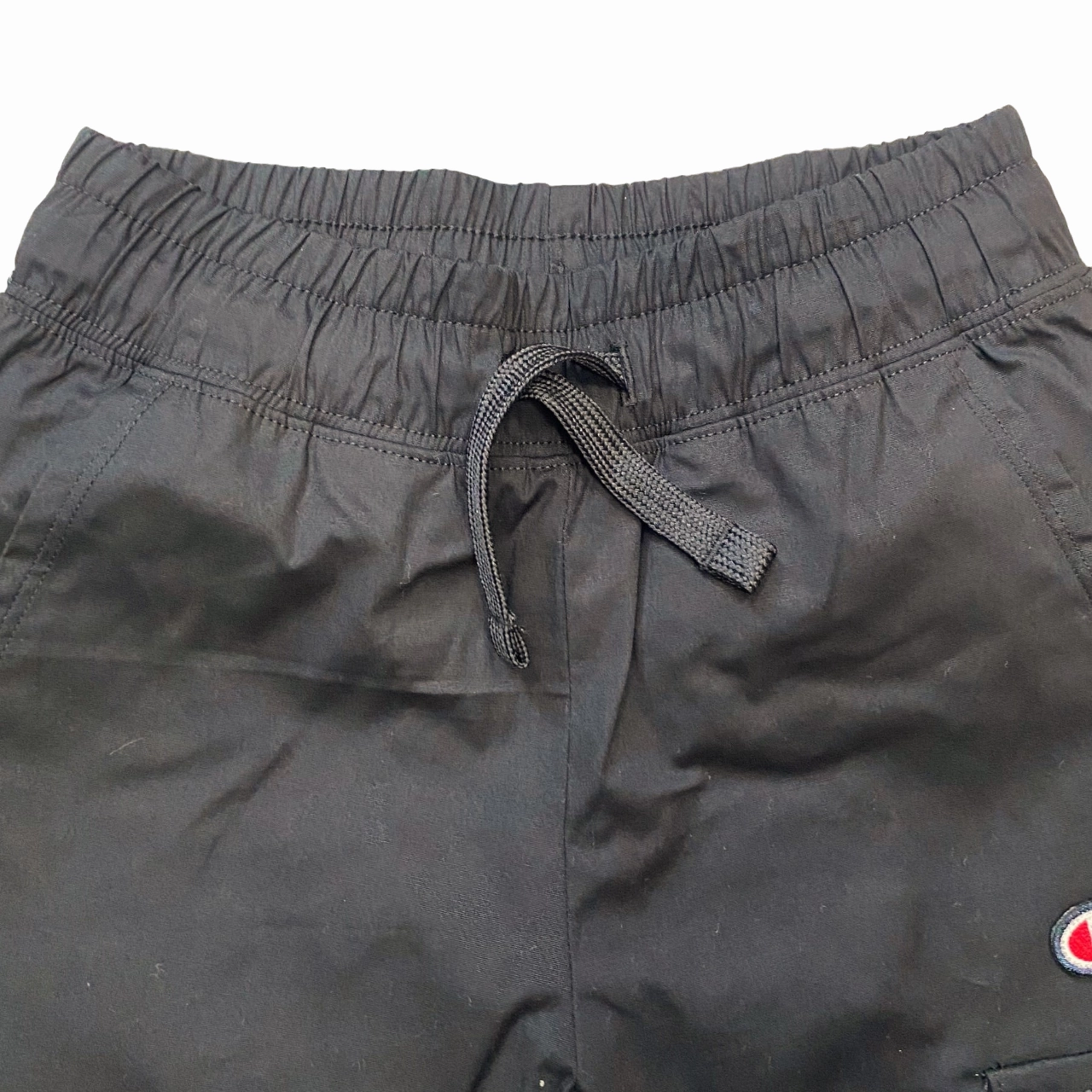 Champion pantalone sportivo da ragazzi Cargo 404937 KK001 nero Anti Chafe Seamless Edging Exercise Leggings