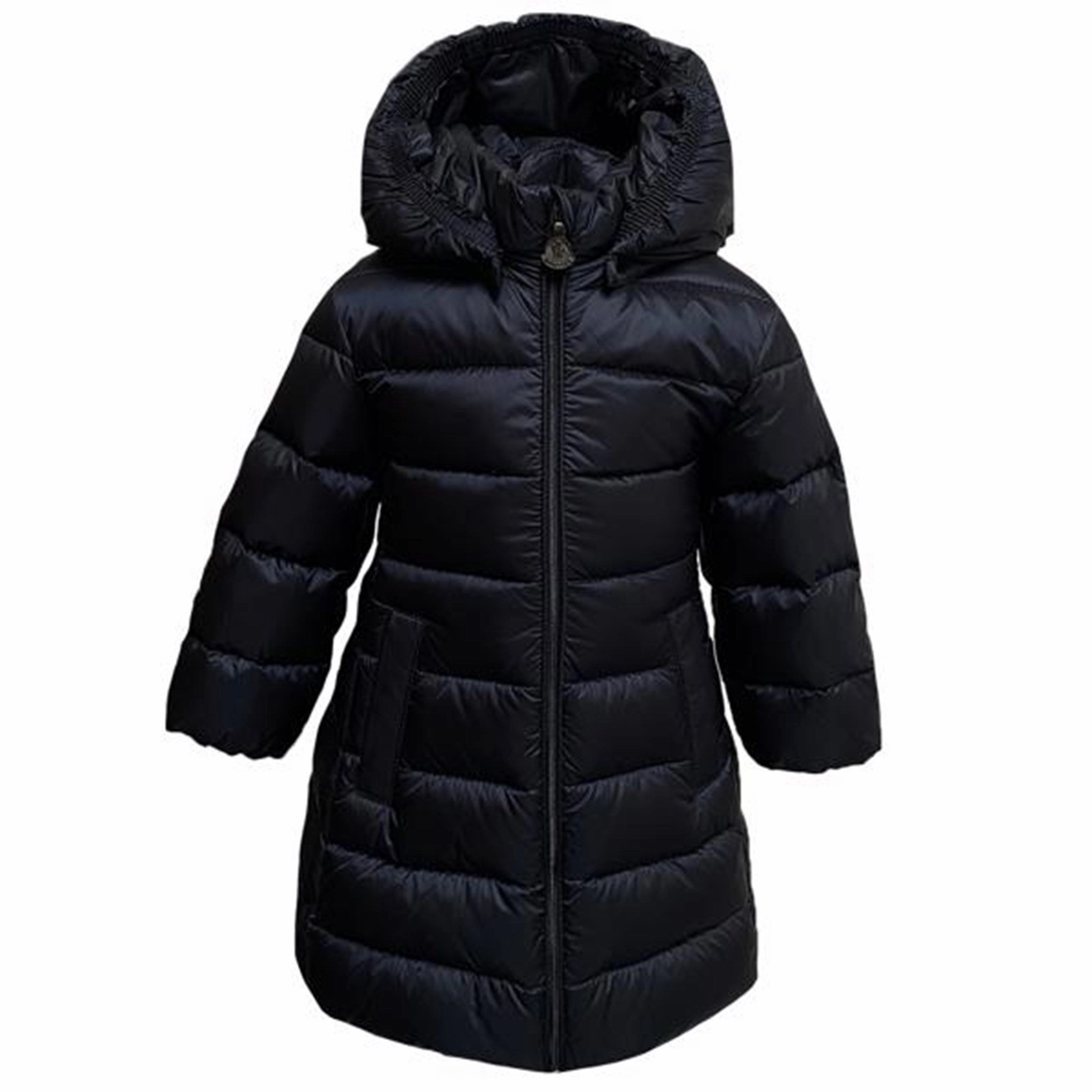 Seamless Shoulder Construction Double Stitched Seams Moncler Majeure Jacket Navy