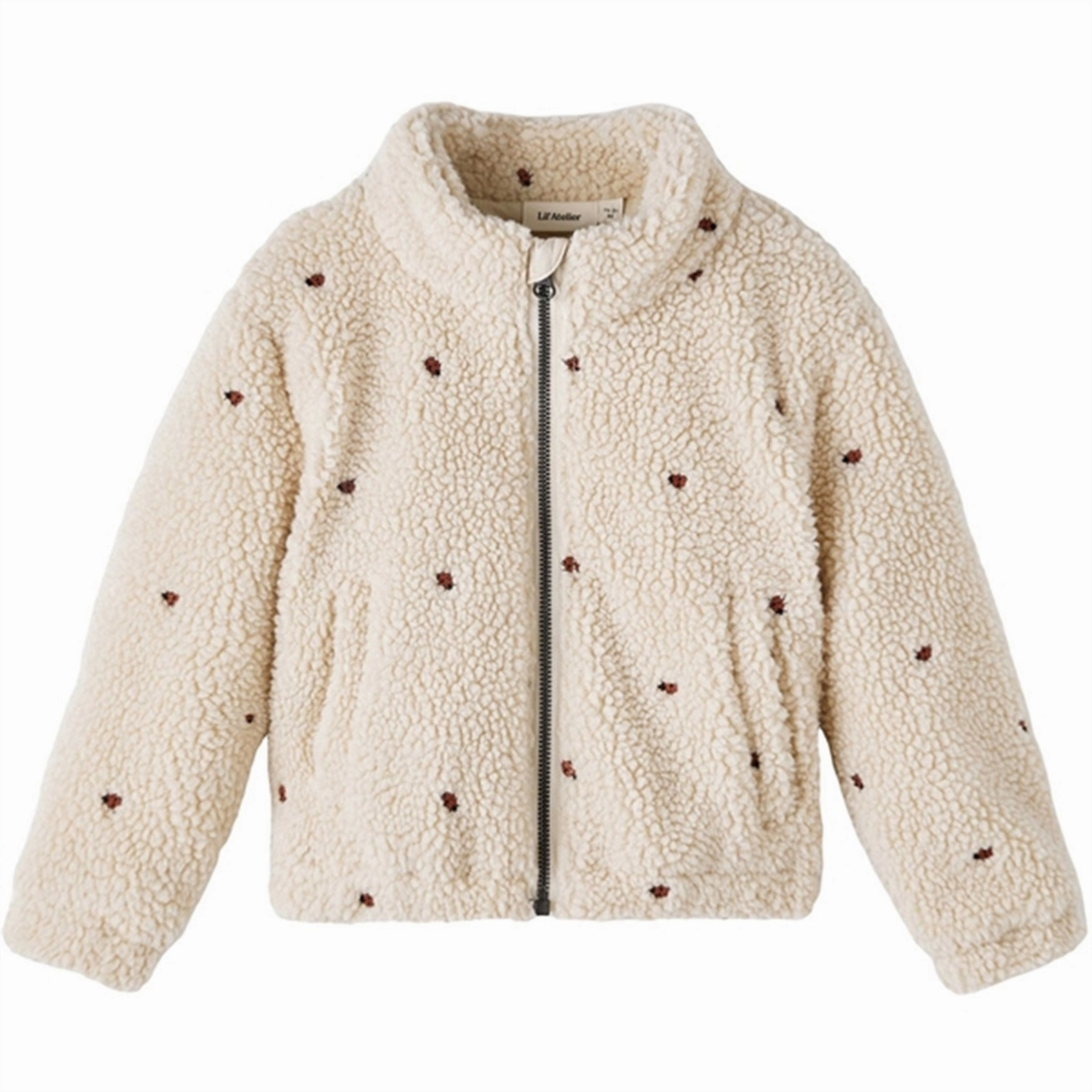 Lil'Atelier Fog Nalo Sherpa Loose Jacket Anti Slip Cuffs Quick Access Closures