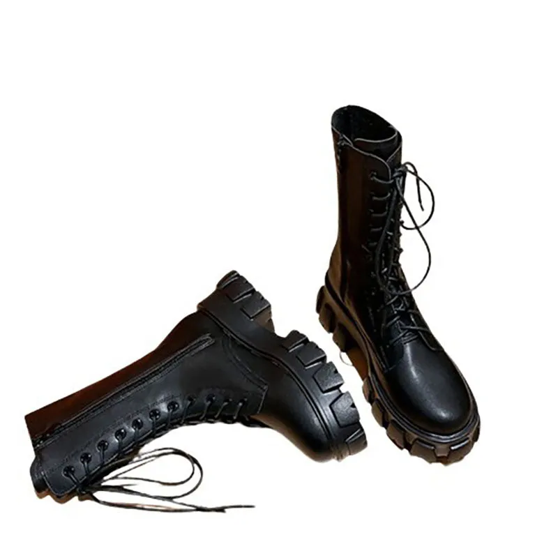 Funki Buys | Boots | Women's Gothic Chunky Heel Knights Boots