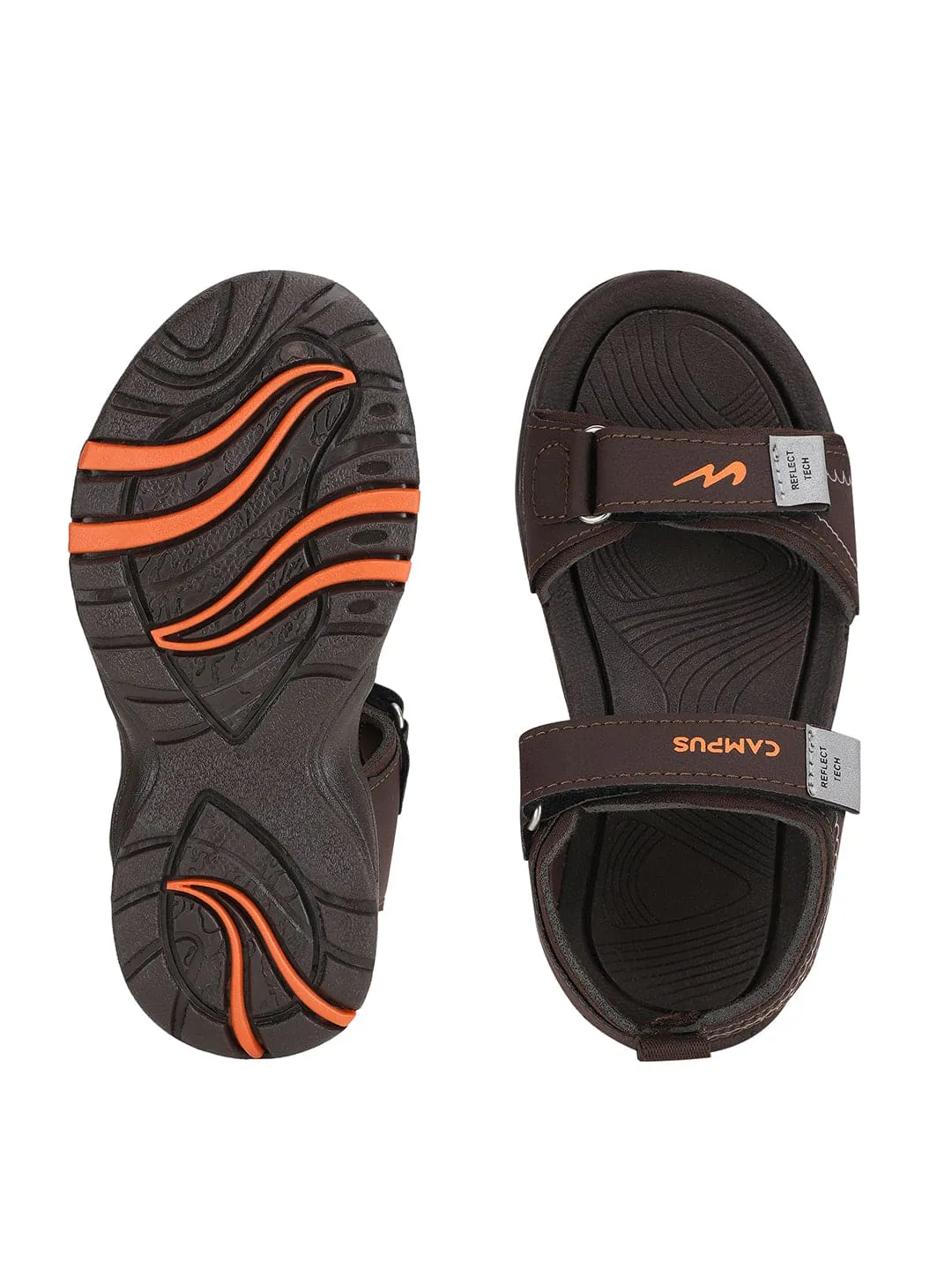GC-22136K Brown Kid's Sandals