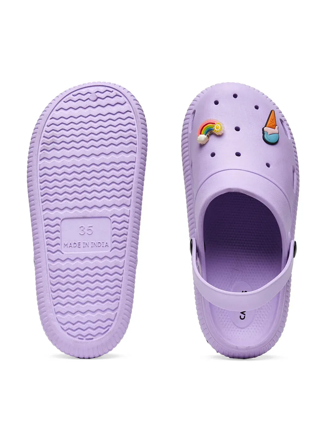 GC-9002C Purple Child Clogs