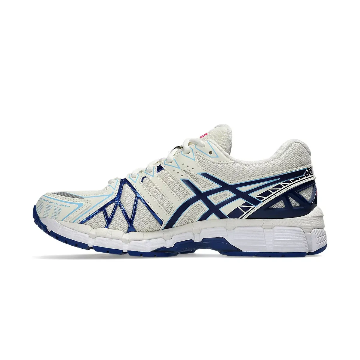 GEL-Kayano 20 'Cream Deep Marine' Multi-Sport Design Ergonomic Toe Box
