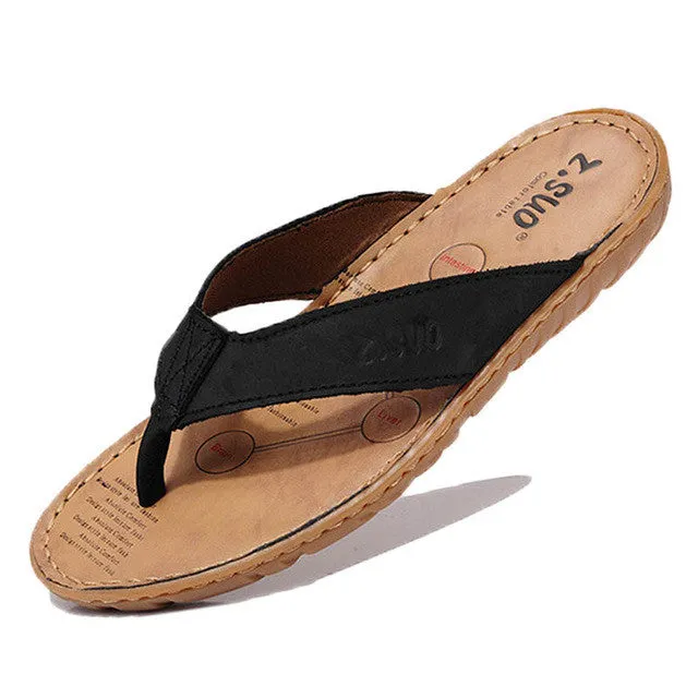 Geniune Leather Gents Flip Flops