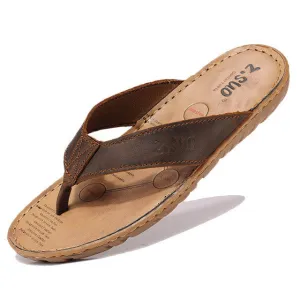Geniune Leather Gents Flip Flops