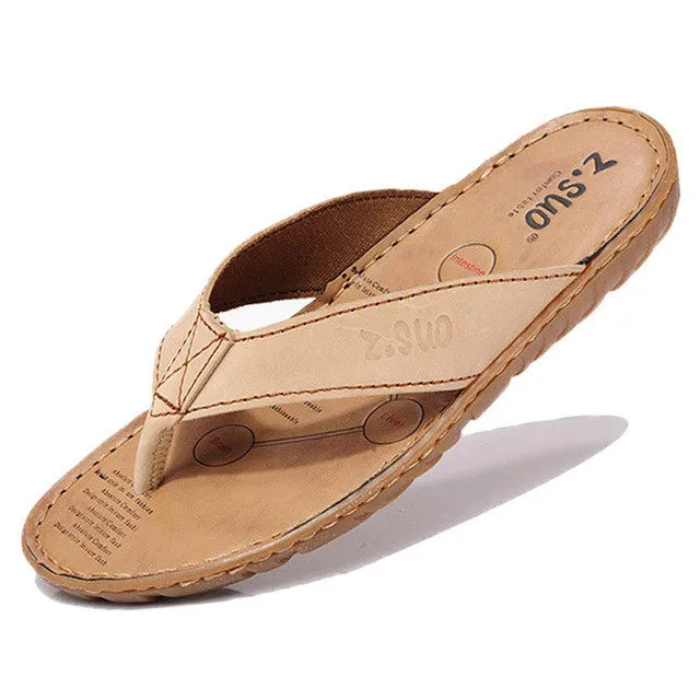 Geniune Leather Gents Flip Flops