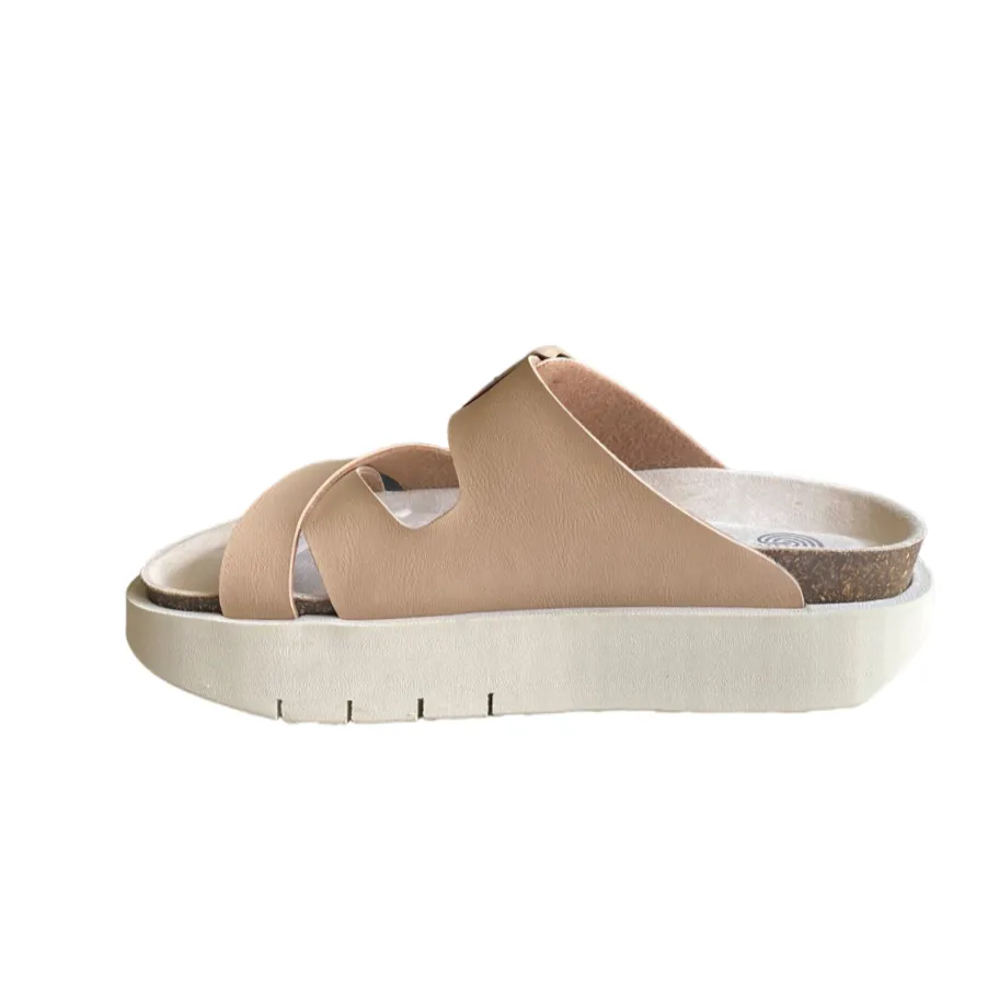 Genuins sandalo da donna Corinna Vegan G104819 salmone Daily Flex