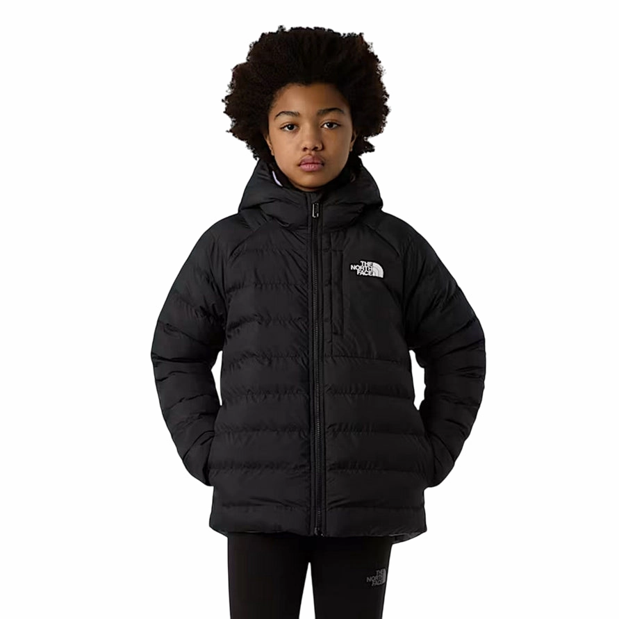 The North Face Giacca reversibile Perrito da ragazza NF0A88UEWOO nero-grigio TearResistant Ripstop Nylon