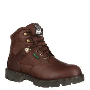 Georgia Men's 6" Homeland Waterproof Work Boot - Brown G106
