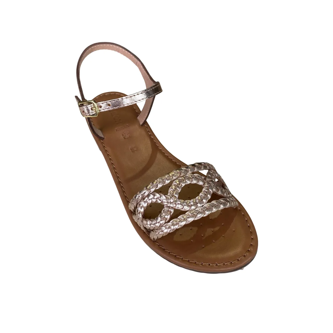 Fast Go Geox sandalo da donna Sozy S D55LXA 000KY C2012 oro chiaro