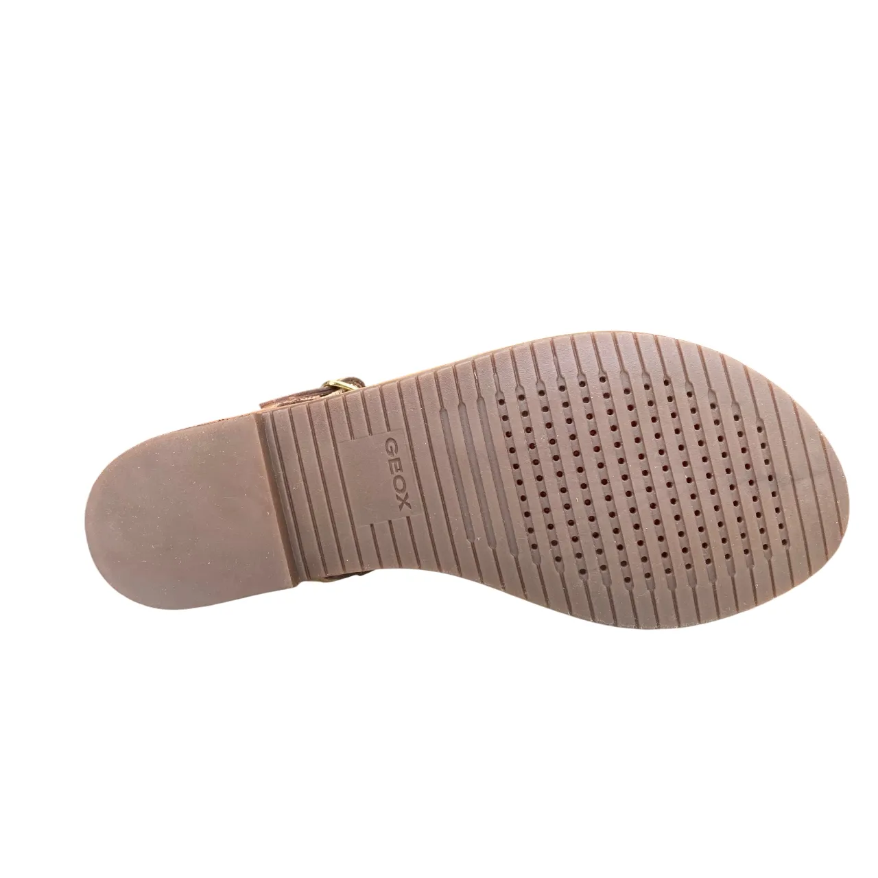 Geox sandalo da donna Sozy S D55LXA 000KY C2012 oro chiaro Road Trip Fit All