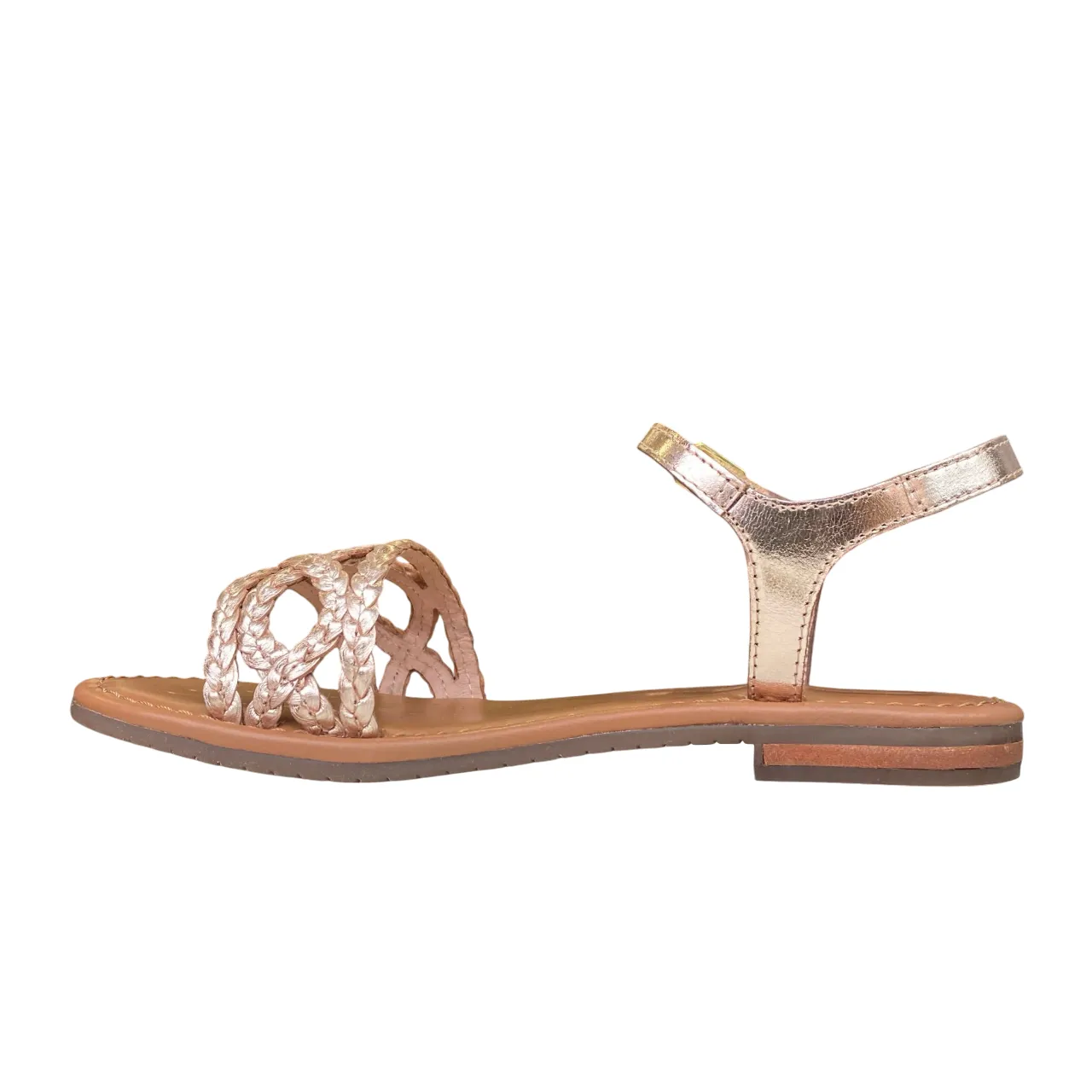 Geox sandalo da donna Sozy S D55LXA 000KY C2012 oro chiaro Fresh Look Classic Style