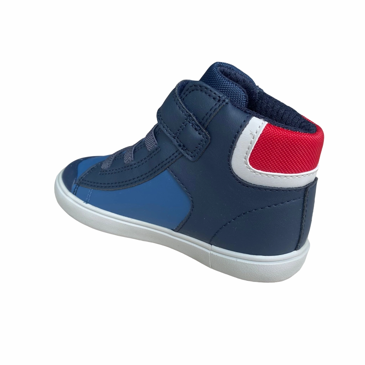 home - workout running shoes Geox scarpa sneakers da bambino con strappo Gisli B461NA 054FU C0700 blu