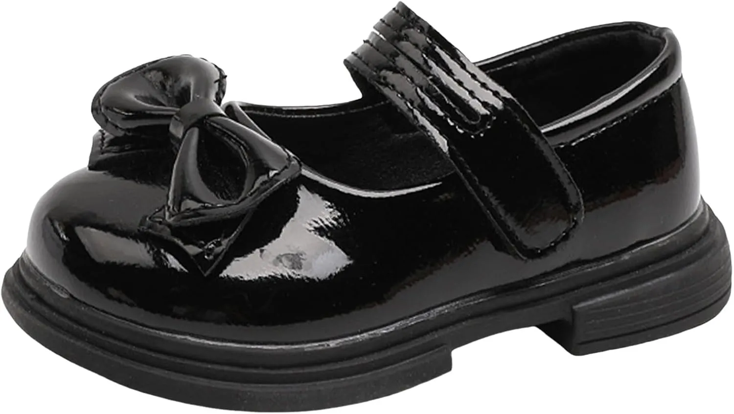Girl Mary Jane Shoes Flat Leather Shoes Casual Comfortable Thick Sole Dress Shoes Non Slip Dress Shoes