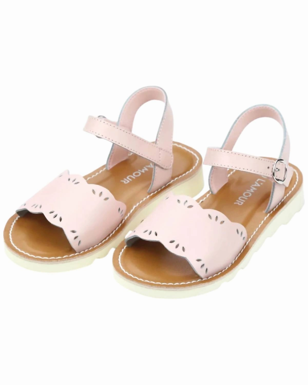 Abrasion Resistant Sole Girl's Ella Sandals In Pink