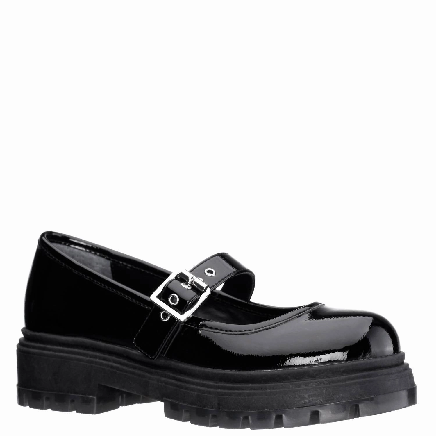 Girl's Kathy Maryjane In Black Bonded Seam Technology