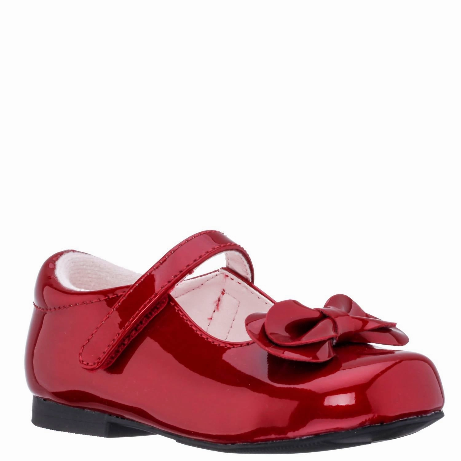 Long Use Girl's Krista Shoes In Red Patent